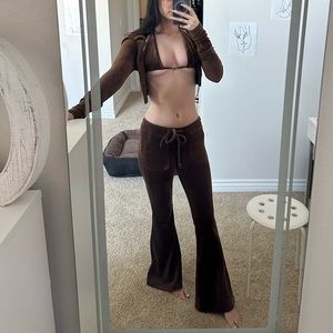 3 piece sweatpants set